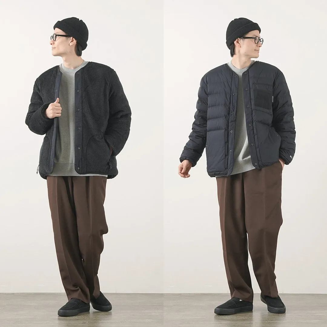 ALLIED FEATHER   DOWN / Reversible Down Cardigan