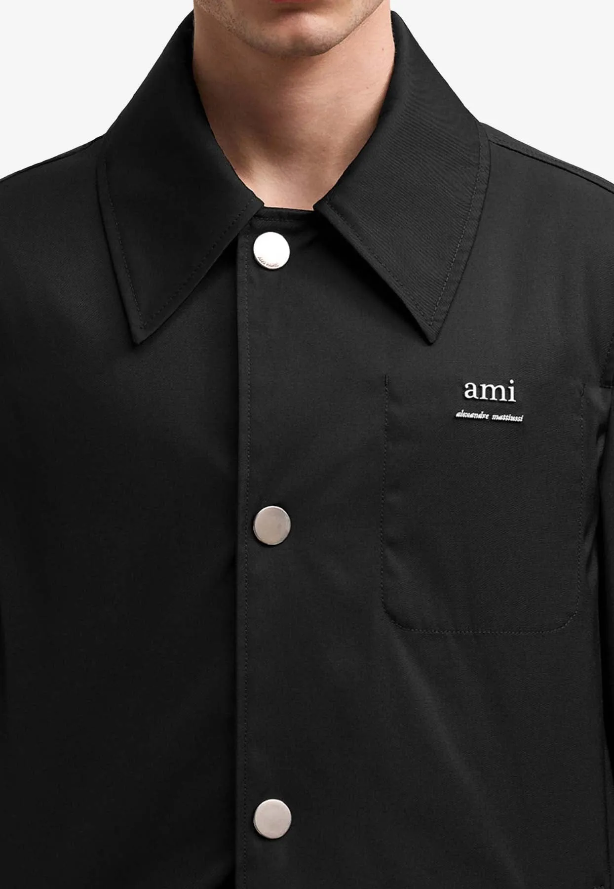 Ami De Coeur Embroidered Raincoat