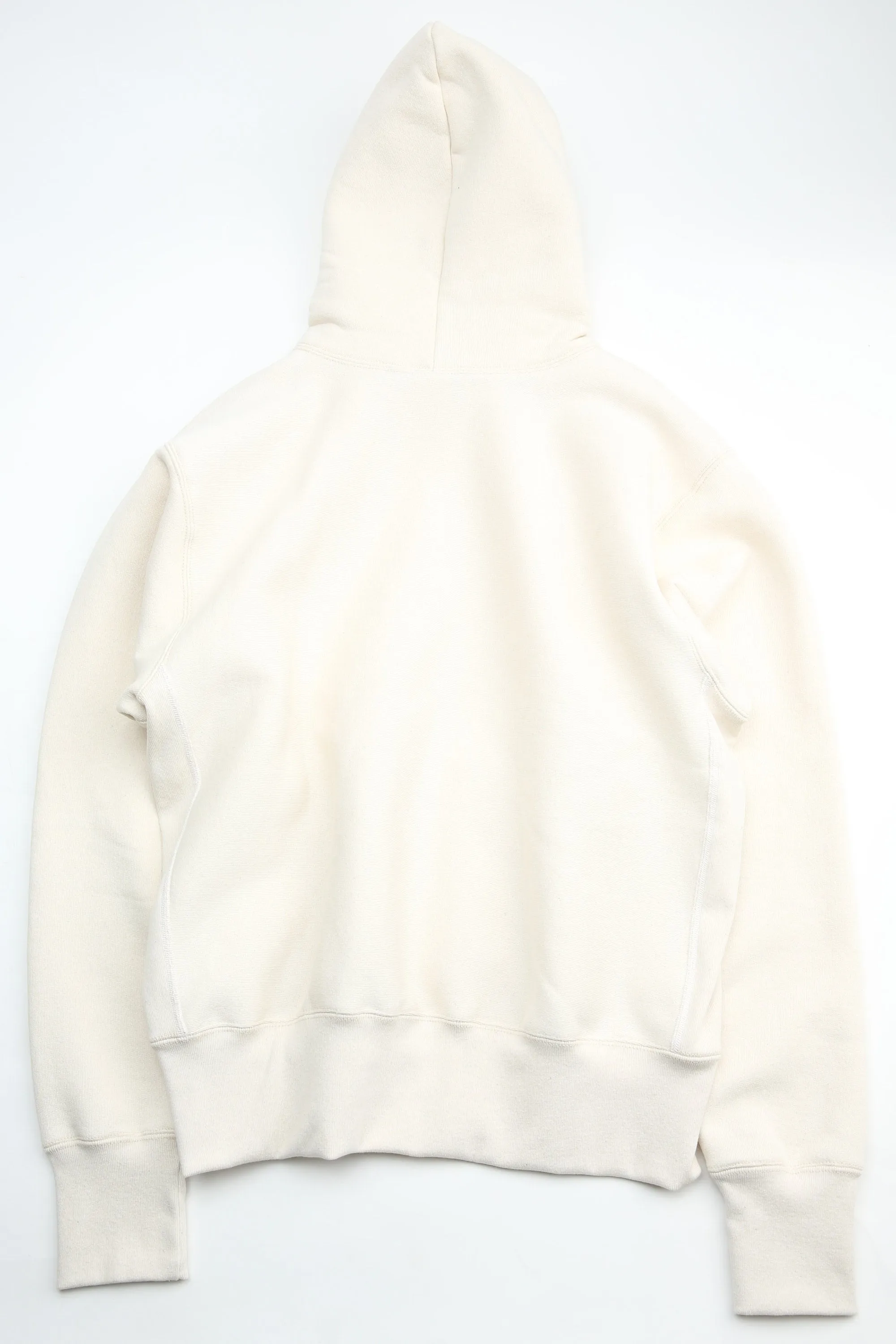 Camber #232 Cross-Knit Heavyweight Pullover Hooded Sweatshirt - Natural