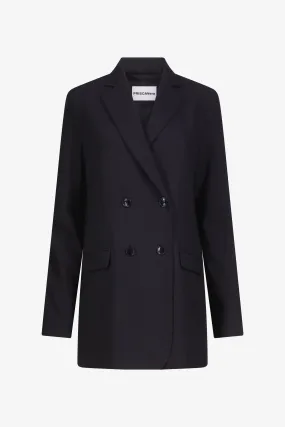 Carbone Double Breasted Suit Jacket