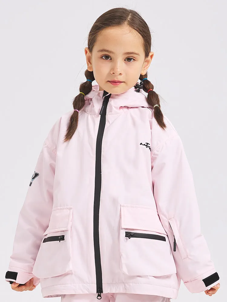 Children Ski Jackets Hooded Jackets Winter Thickening Overcoats