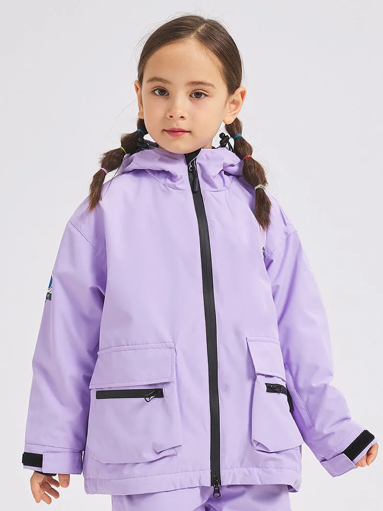 Children Ski Jackets Hooded Jackets Winter Thickening Overcoats