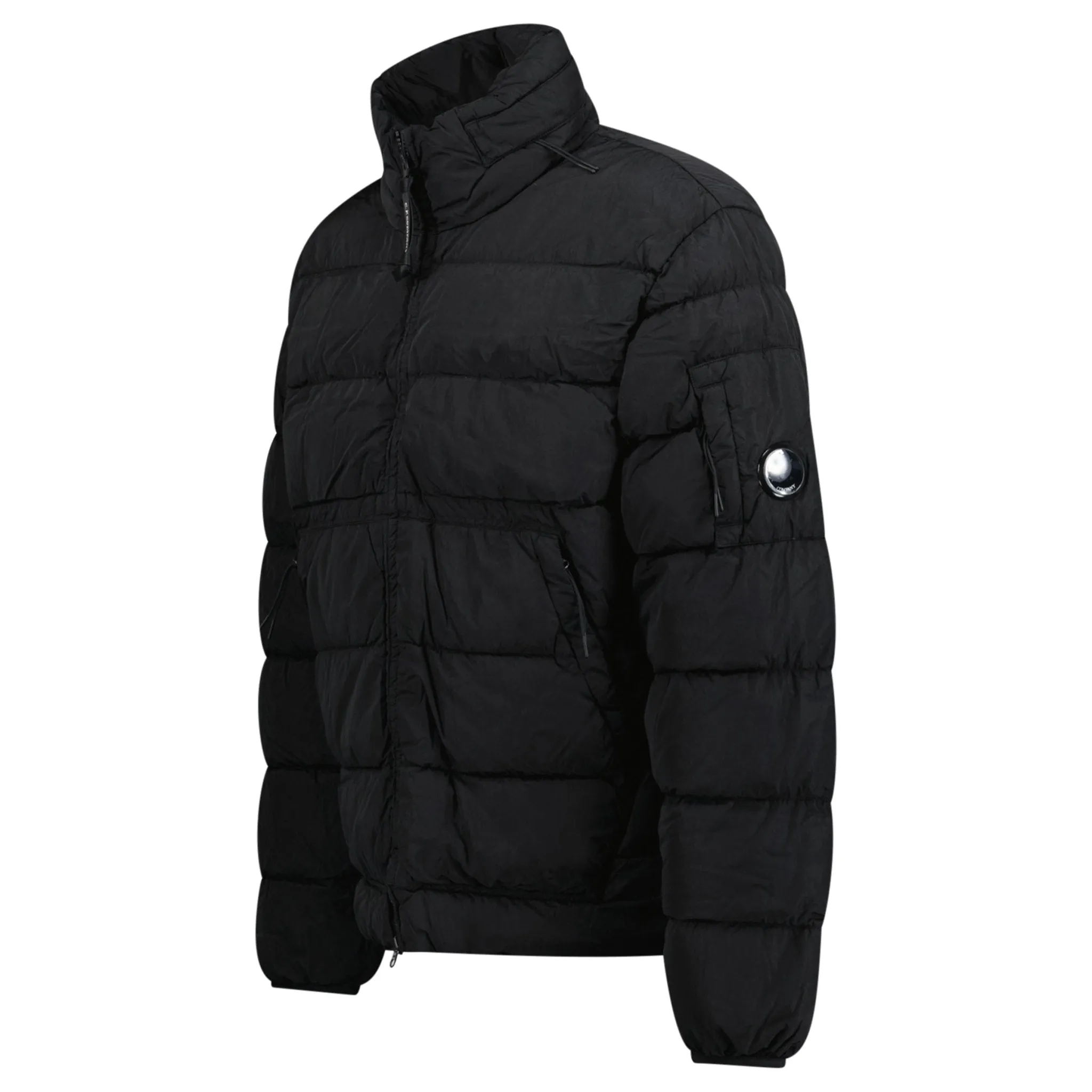 CP COMPANY ECO-CHROME R DOWN JACKET BLACK