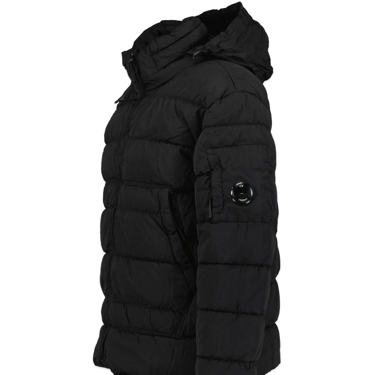 CP COMPANY ECO-CHROME R DOWN JACKET BLACK