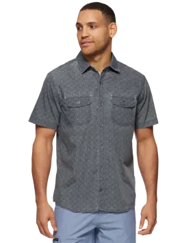 GARDENDALE VINTAGE SOFT DOT PRINT SHIRT