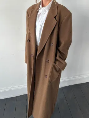 Giorgio Armani Wool Double Breasted Coat - XL/XXL