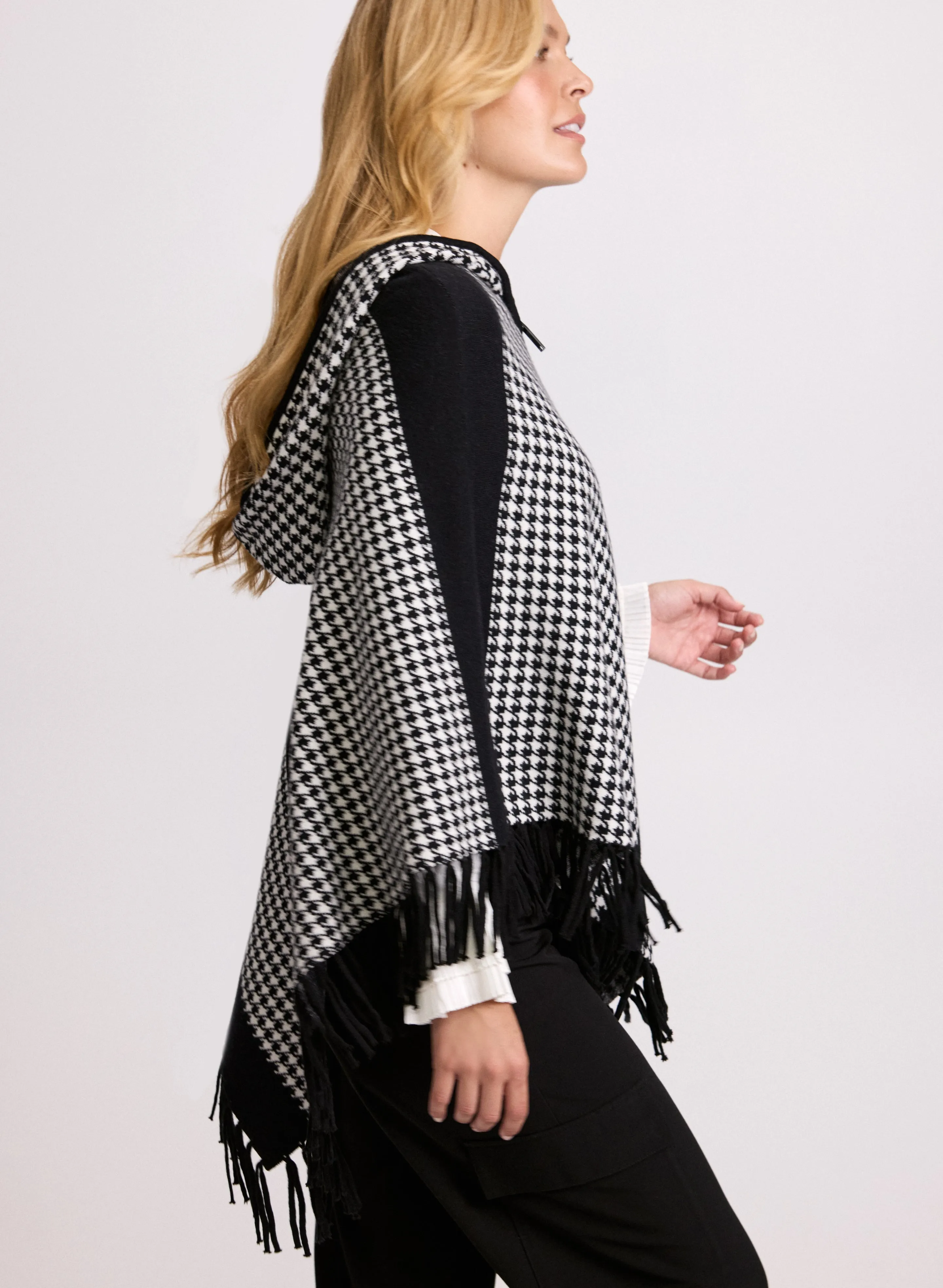 Hooded Pull-On Poncho