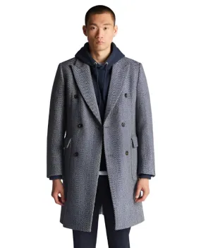 ID80095-Remus Navy Brady Overcoat