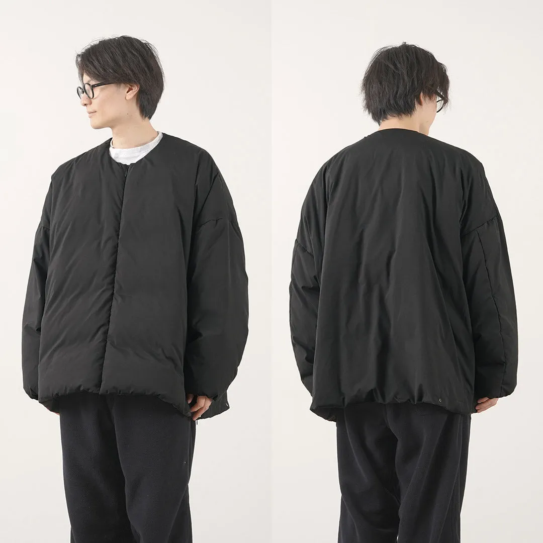 MIFFEW / Collarless Over Down Jacket