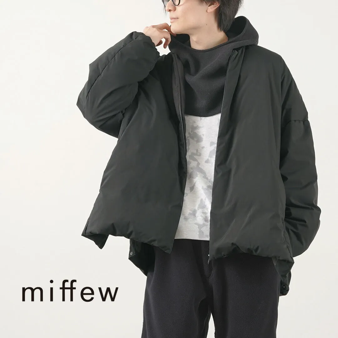 MIFFEW / Collarless Over Down Jacket