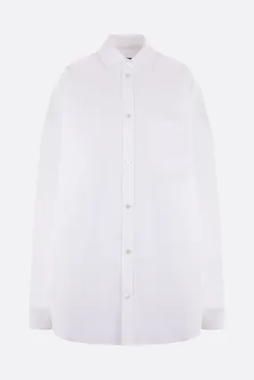 Outerwear oversize poplin overshirt