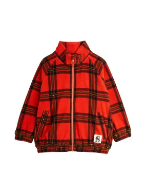 Red Check Fleece Jacket