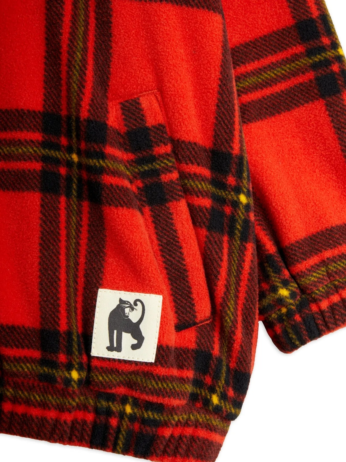 Red Check Fleece Jacket