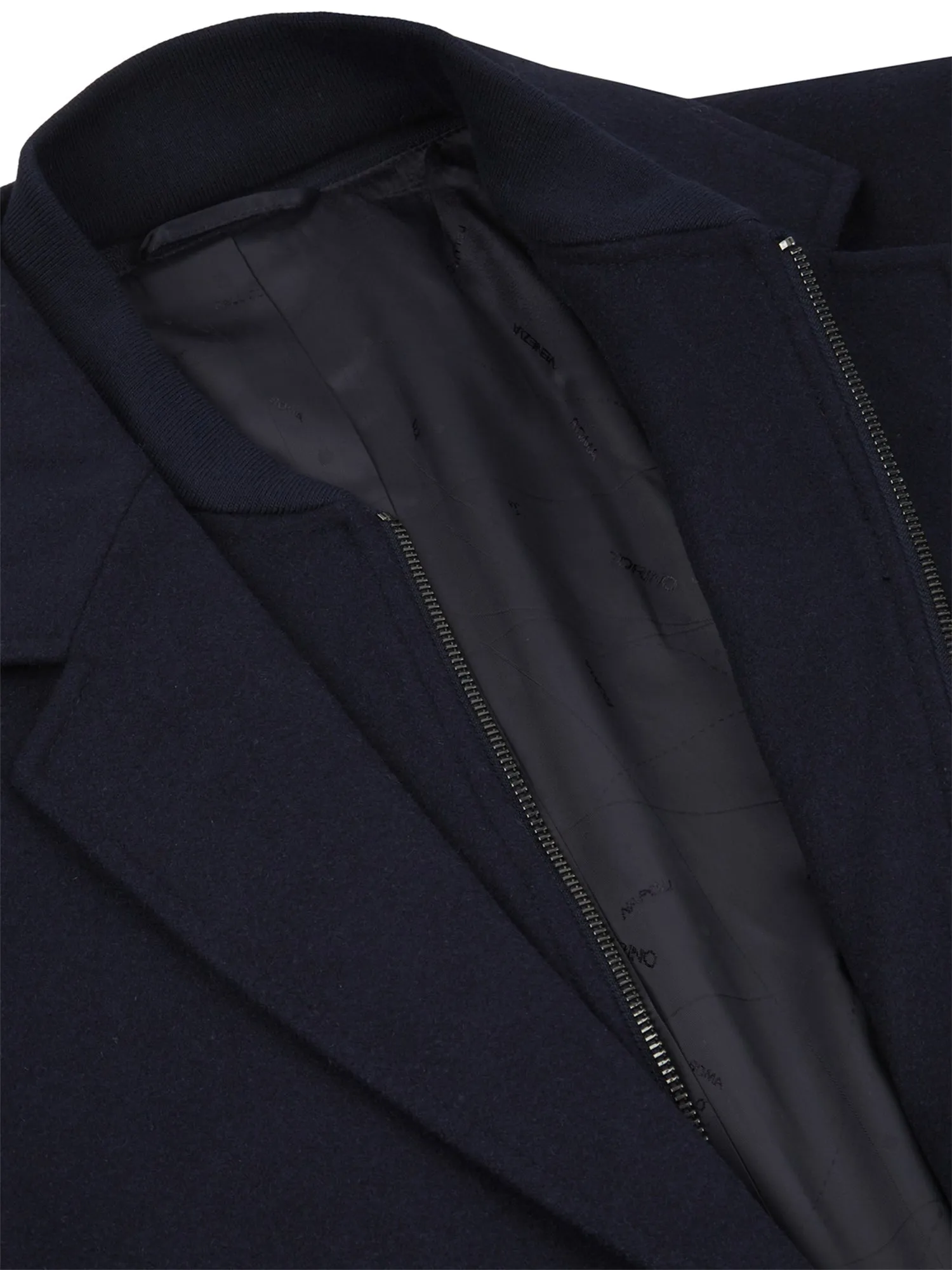 Remus - Navy Drake Overcoat