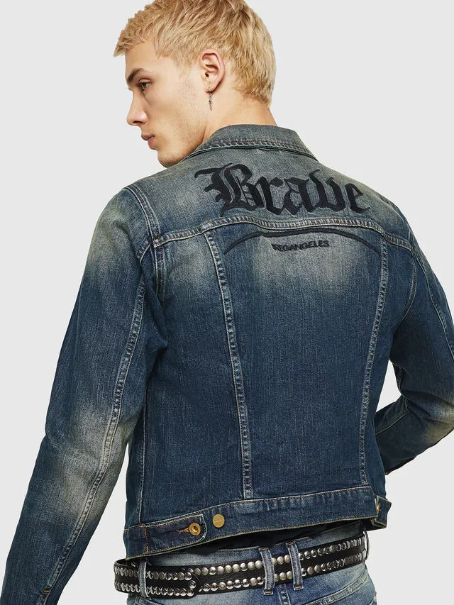 Slim-fit Denim Trucker Jacket