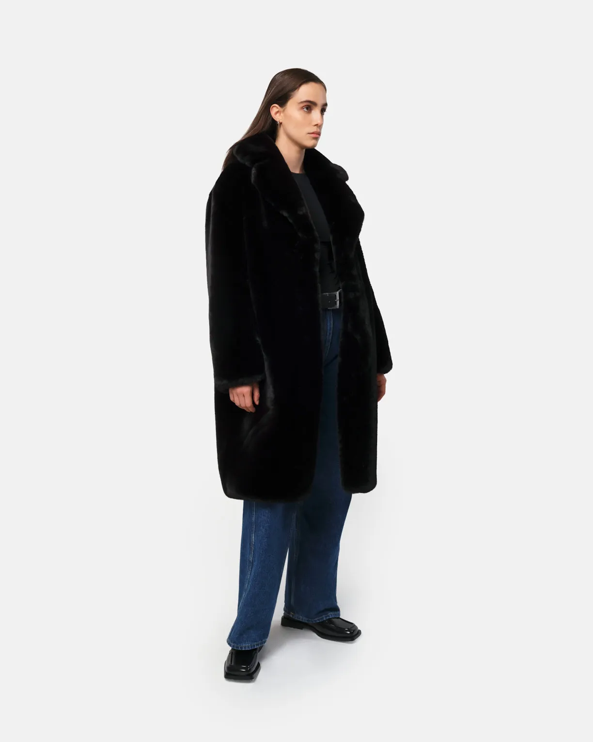 Steffi Coat Noir