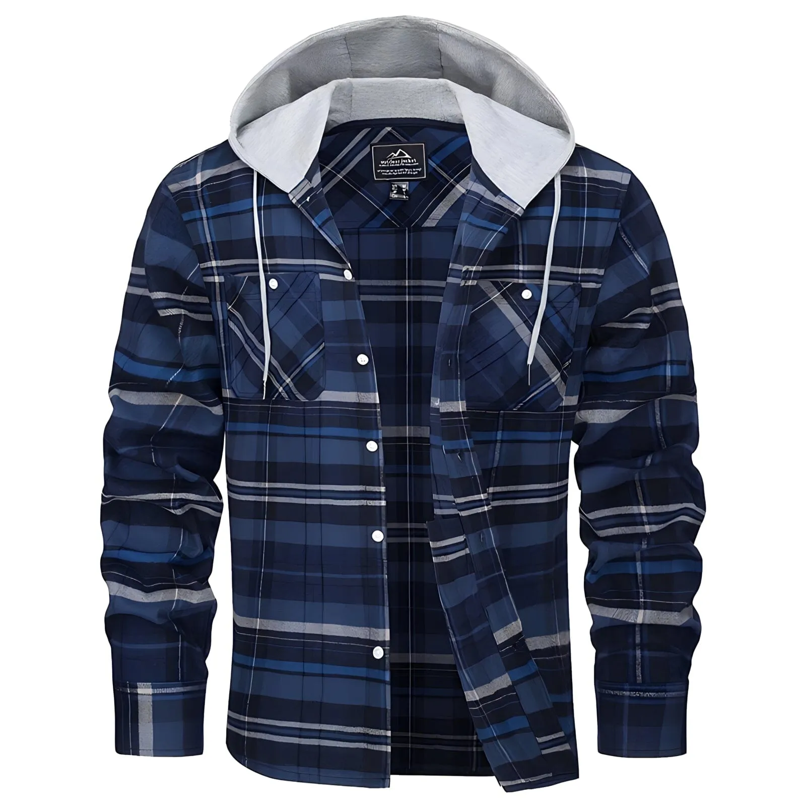 The Beckett Hooded Winter Flannel - Multiple Colors