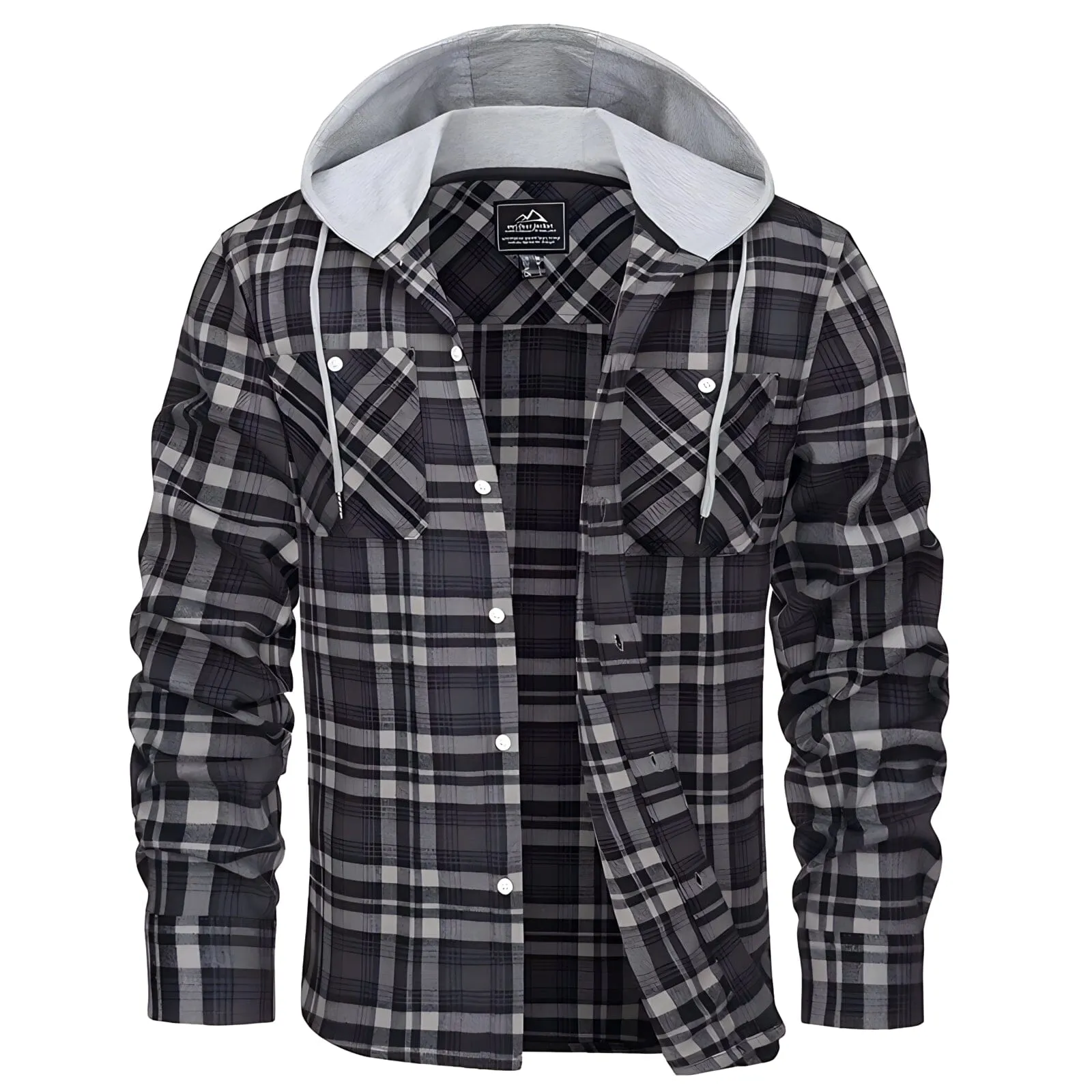 The Beckett Hooded Winter Flannel - Multiple Colors