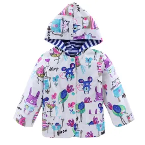 Toddler Hooded Rain Jacket