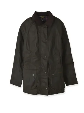 Women Classic Beadnell Wax Jacket_OLIVE