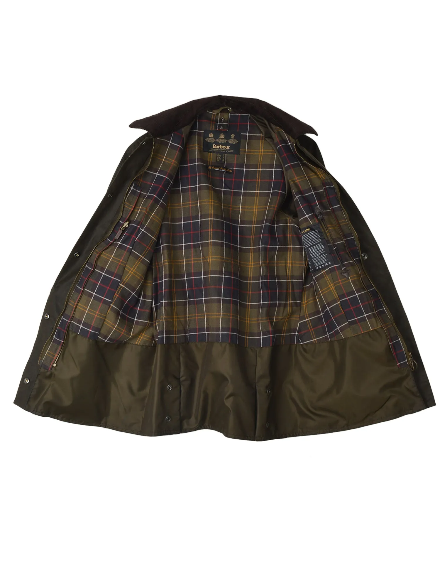 Women Classic Beadnell Wax Jacket_OLIVE